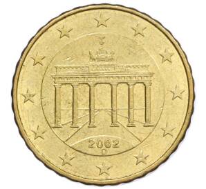 10 евроцентов 2002 года D Германия — Фото №1