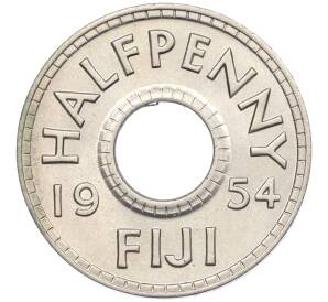 1/2 пенни 1954 года Фиджи — Фото №1