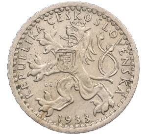 25 геллеров 1933 года Чехословакия — Фото №1