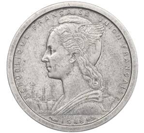 1 франк 1948 года Французская Экваториальная Африка — Фото №2