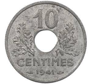 10 сантимов 1941 года Франция — Фото №1