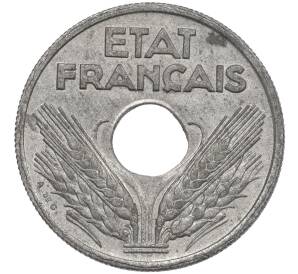 10 сантимов 1941 года Франция — Фото №2