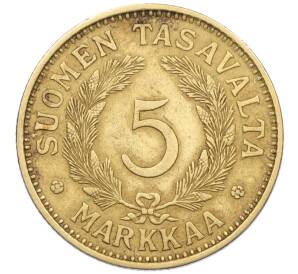 5 марок 1930 года Финляндия — Фото №2