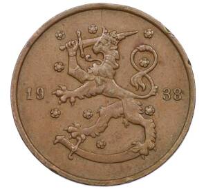 10 пенни 1938 года Финляндия — Фото №1