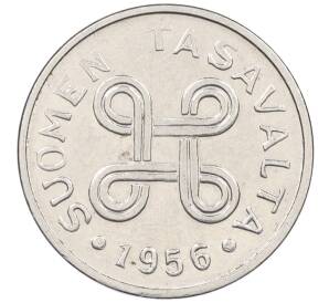 1 марка 1956 года Финляндия — Фото №1