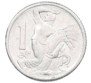 1 крона 1950 года Чехословакия — Фото №1