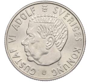 2 кроны 1969 года Швеция — Фото №2