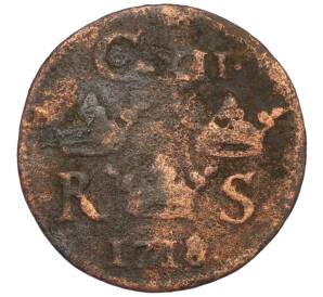 1/6 эре 1718 года Швеция — Фото №1