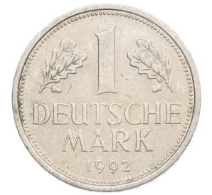 1 марка 1992 года J Германия — Фото №1