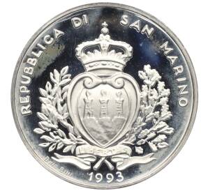 500 лир 1993 года Сан-Марино «Лесные хорьки» — Фото №2