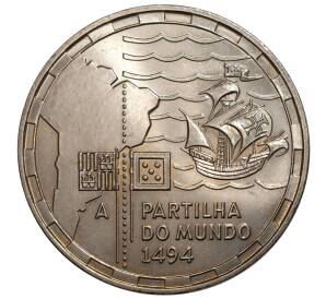 200 эскудо 1994 года Португалия «500 лет разделения зон влияния между Португалией и Испанией» — Фото №1