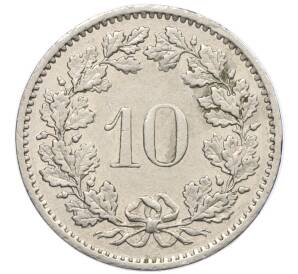 10 раппенов 1981 года Швейцария — Фото №2