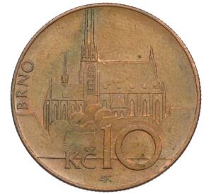 10 крон 2004 года Чехия — Фото №1
