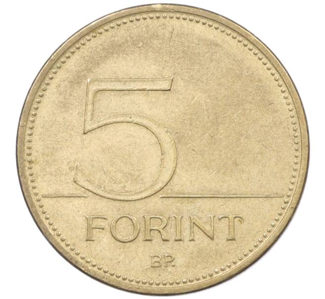 Монета 5 форинтов 1995 года Венгрия (Артикул: K12-37215) — Фото №2