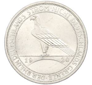 3 рейхсмарки 1930 года A Германия «Освобождение Рейнланда» — Фото №1