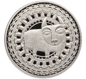 1 рубль 2009 года Белоруссия «Знаки зодиака — Телец» — Фото №1