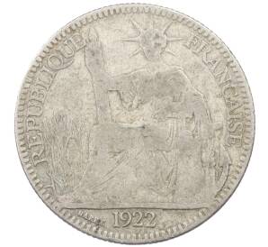 10 центов 1922 года Французский Индокитай — Фото №1