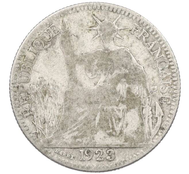 Монета 10 центов 1923 года Французский Индокитай (Артикул: M2-77541) — Фото №1