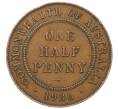 Монета 1/2 пенни 1936 года Австралия (Артикул: M2-77330) — Фото №1