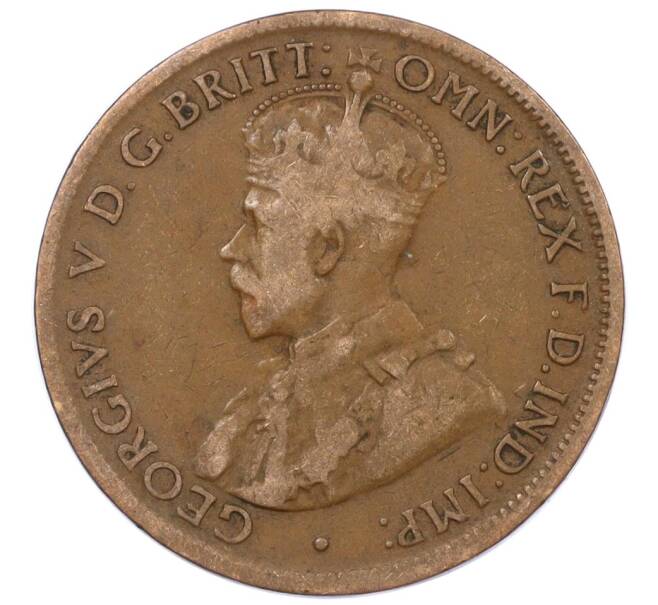 Монета 1/2 пенни 1921 года Австралия (Артикул: M2-77369) — Фото №2