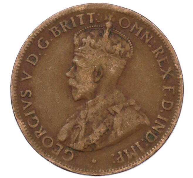 Монета 1/2 пенни 1922 года Австралия (Артикул: M2-77372) — Фото №2