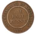 Монета 1/2 пенни 1921 года Австралия (Артикул: M2-77374) — Фото №1
