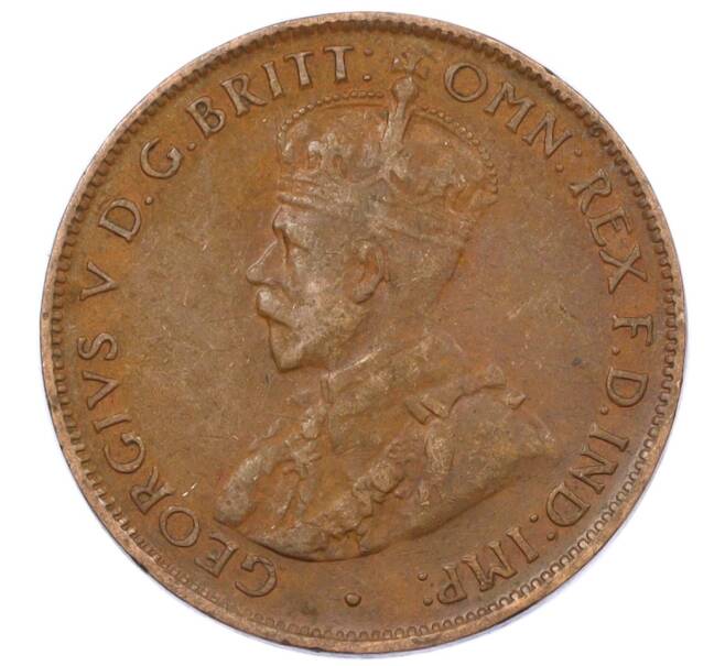 Монета 1/2 пенни 1933 года Австралия (Артикул: M2-77378) — Фото №2