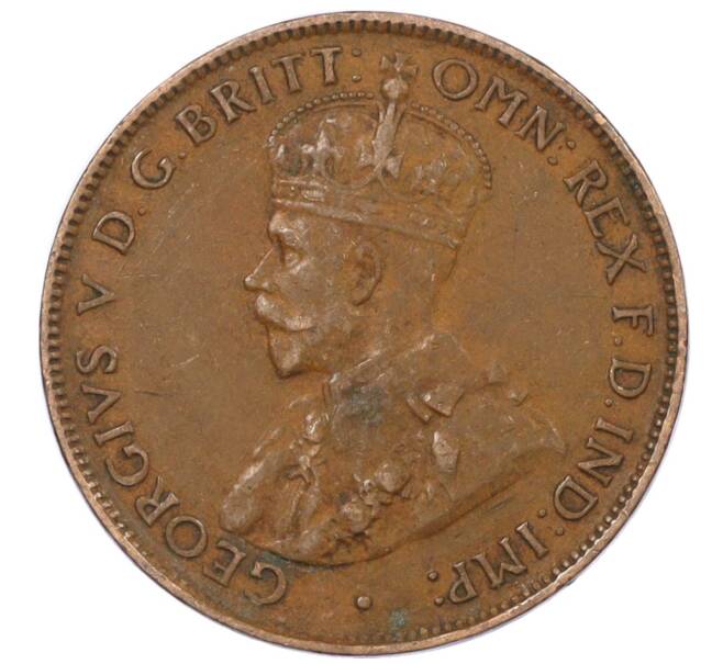 Монета 1/2 пенни 1936 года Австралия (Артикул: M2-77384) — Фото №2