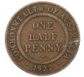 Монета 1/2 пенни 1922 года Австралия (Артикул: M2-77387) — Фото №1