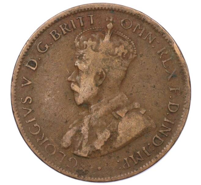 Монета 1/2 пенни 1921 года Австралия (Артикул: M2-77388) — Фото №2