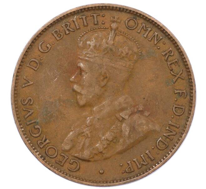 Монета 1/2 пенни 1936 года Австралия (Артикул: M2-77389) — Фото №2