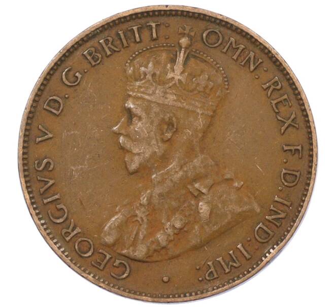 Монета 1/2 пенни 1936 года Австралия (Артикул: M2-77394) — Фото №2