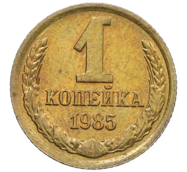 Монета 1 копейка 1985 года (Артикул K27-86235)