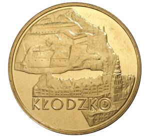 2 злотых 2007 года Польша «Древние города Польши — Клодзко» — Фото №1