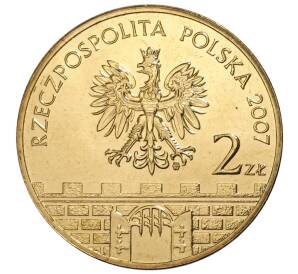 2 злотых 2007 года Польша «Древние города Польши — Рацибуж» — Фото №2