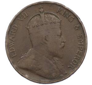 1 цент 1902 года Гонконг — Фото №2