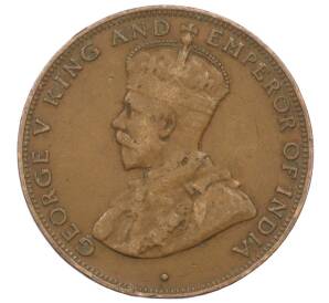 1 цент 1933 года Гонконг — Фото №2