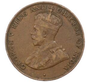 1 цент 1934 года Гонконг — Фото №2