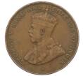 Монета 1 цент 1933 года Гонконг (Артикул: M2-77886) — Фото №2