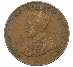 1 цент 1931 года Гонконг — Фото №2