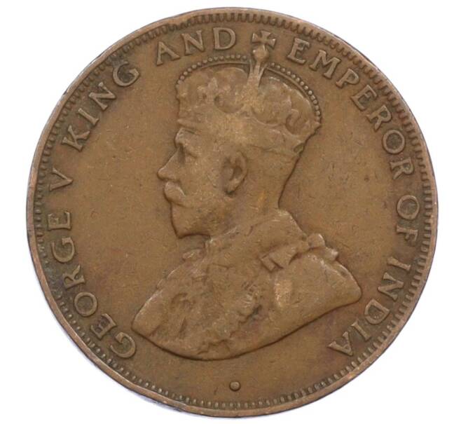Монета 1 цент 1931 года Гонконг (Артикул: M2-77891) — Фото №2