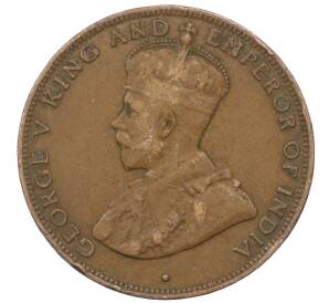 1 цент 1931 года Гонконг — Фото №2