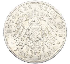 5 марок 1913 года А Германия (Пруссия) — Фото №2