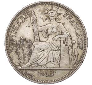 1 пиастр 1913 года Французский Индокитай