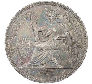 1 пиастр 1925 года Французский Индокитай — Фото №1