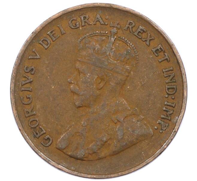 Монета 1 цент 1936 года Канада (Артикул: M2-77781) — Фото №2