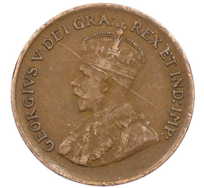 Монета 1 цент 1928 года Канада (Артикул: M2-77789) — Фото №2