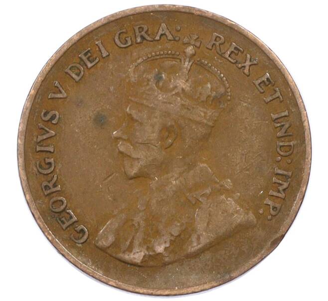 Монета 1 цент 1934 года Канада (Артикул: M2-77795) — Фото №2