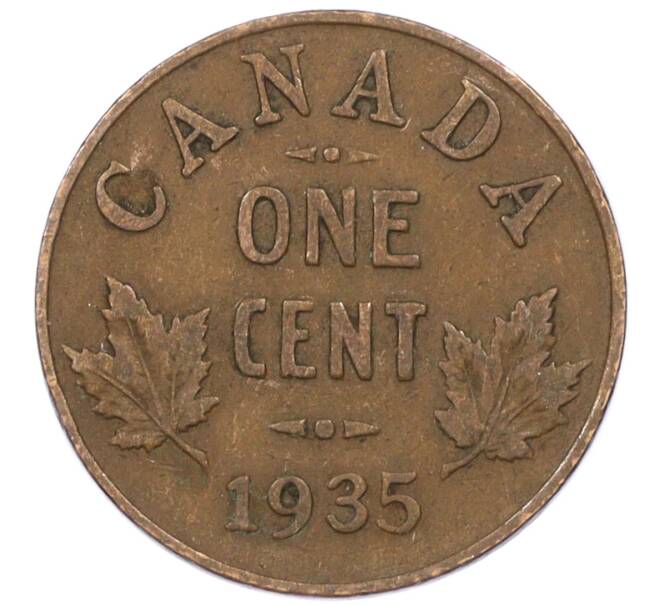Монета 1 цент 1935 года Канада (Артикул: M2-77814) — Фото №1