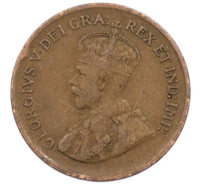 Монета 1 цент 1935 года Канада (Артикул: M2-77814) — Фото №2